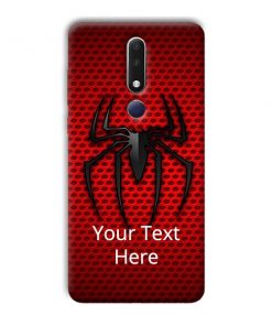 Spider Logo Design Custom Back Case for Nokia 3.1 Plus