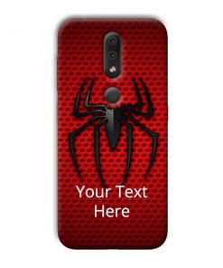 Spider Logo Design Custom Back Case for Nokia 4.2