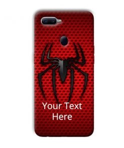 Spider Logo Design Custom Back Case for Oppo A5s
