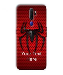 Spider Logo Design Custom Back Case for Oppo A9 2020