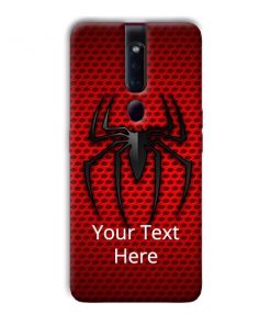 Spider Logo Design Custom Back Case for Oppo F11 Pro