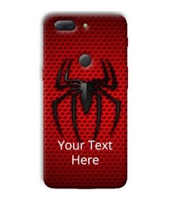 Spider Logo Design Custom Back Case for OnePlus 5T