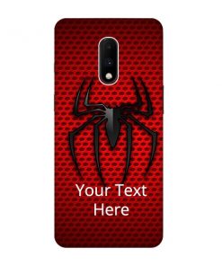 Spider Logo Design Custom Back Case for OnePlus 7