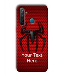 Spider Logo Design Custom Back Case for Realme 5