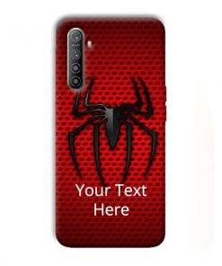 Spider Logo Design Custom Back Case for Realme XT