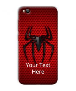 Spider Logo Design Custom Back Case for Xiaomi Redmi Go