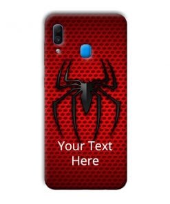 Spider Logo Design Custom Back Case for Samsung Galaxy A20