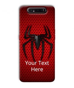 Spider Logo Design Custom Back Case for Samsung Galaxy A80