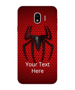 Spider Logo Design Custom Back Case for Samsung Galaxy J4