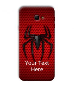 Spider Logo Design Custom Back Case for Samsung Galaxy J4 Plus