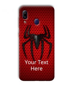Spider Logo Design Custom Back Case for Samsung Galaxy M10s