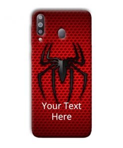 Spider Logo Design Custom Back Case for Samsung Galaxy M30