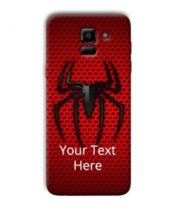 Spider Logo Design Custom Back Case for Samsung Galaxy On6