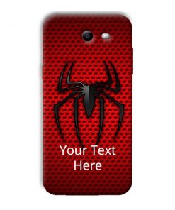 Spider Logo Design Custom Back Case for Samsung Galaxy J3 Prime