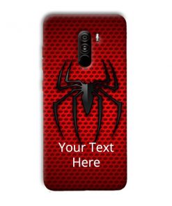 Spider Logo Design Custom Back Case for Xiaomi Poco F1