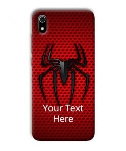 Spider Logo Design Custom Back Case for Xiaomi Redmi Mi 7A
