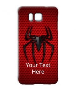 Spider Logo Design Custom Back Case for Samsung Galaxy Alpha