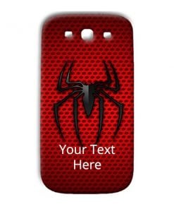 Spider Logo Design Custom Back Case for Samsung Galaxy S3 Neo