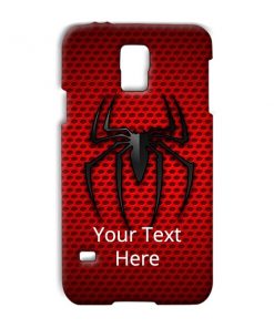 Spider Logo Design Custom Back Case for Samsung Galaxy S5 Mini