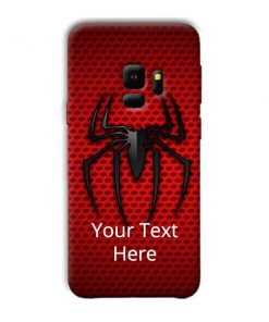 Spider Logo Design Custom Back Case for Samsung Galaxy S9