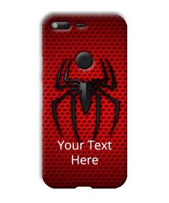 Spider Logo Design Custom Back Case for Google Pixel