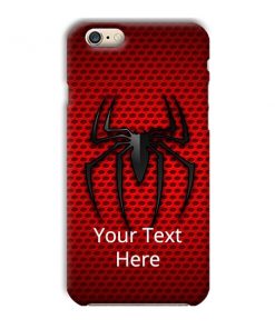 Spider Logo Design Custom Back Case for Apple iPhone 6