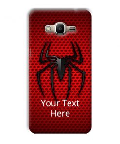 Spider Logo Design Custom Back Case for Samsung Galaxy J2 Prime