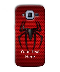 Spider Logo Design Custom Back Case for Samsung Galaxy J2 Pro