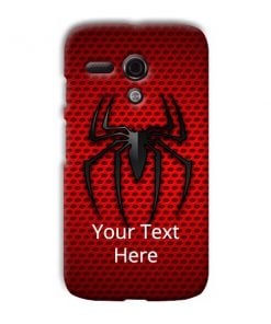 Spider Logo Design Custom Back Case for Motorola Moto G1 1st Gen