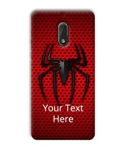 Spider Logo Design Custom Back Case for Nokia 6
