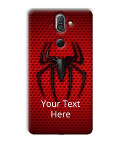 Spider Logo Design Custom Back Case for Nokia 8 Sirocco