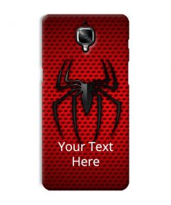 Spider Logo Design Custom Back Case for OnePlus 3T