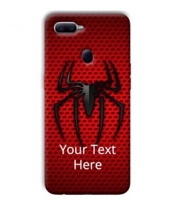 Spider Logo Design Custom Back Case for Oppo A5