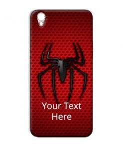 Spider Logo Design Custom Back Case for Oppo R9