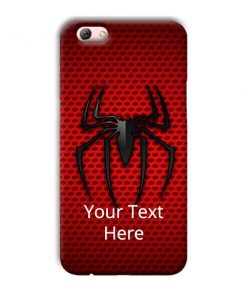 Spider Logo Design Custom Back Case for Oppo F3