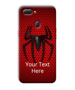 Spider Logo Design Custom Back Case for RealMe 2