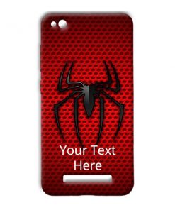 Spider Logo Design Custom Back Case for Xiaomi Redmi 4A