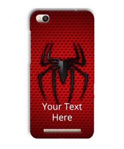 Spider Logo Design Custom Back Case for Xiaomi Redmi 5A