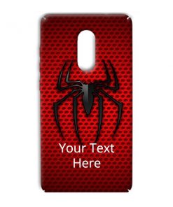 Spider Logo Design Custom Back Case for Xiaomi Redmi Note 4X