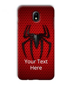Spider Logo Design Custom Back Case for Samsung Galaxy J7 Pro