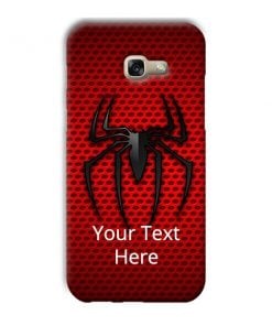 Spider Logo Design Custom Back Case for Samsung Galaxy A7 2017
