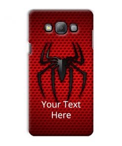 Spider Logo Design Custom Back Case for Samsung Galaxy A7