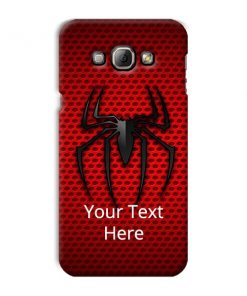 Spider Logo Design Custom Back Case for Samsung Galaxy A8