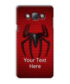 Spider Logo Design Custom Back Case for Samsung Galaxy Grand Prime