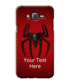 Spider Logo Design Custom Back Case for Samsung Galaxy J1