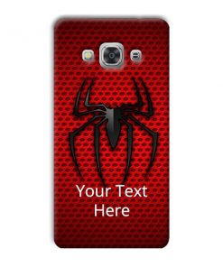 Spider Logo Design Custom Back Case for Samsung Galaxy J3 Pro