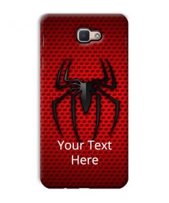 Spider Logo Design Custom Back Case for Samsung Galaxy J7 Prime