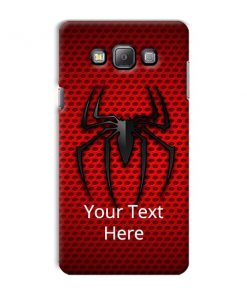 Spider Logo Design Custom Back Case for Samsung Galaxy On7 On 7
