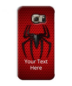 Spider Logo Design Custom Back Case for Samsung Galaxy S7 Edge