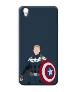 Superhero Design Custom Back Case for Oppo R9